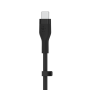 CABLE CHARGE & SYNCHRO USB-C VERS USB-C PD (60W) - SILICONE DOUX - LONGUEUR 3M - NOIR - BELKIN**