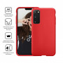 COQUE PREMIUM SILICONE ET MICROFIBRE POUR SAMSUNG GALAXY S20 ROUGE - JAYM® CLASSIC®