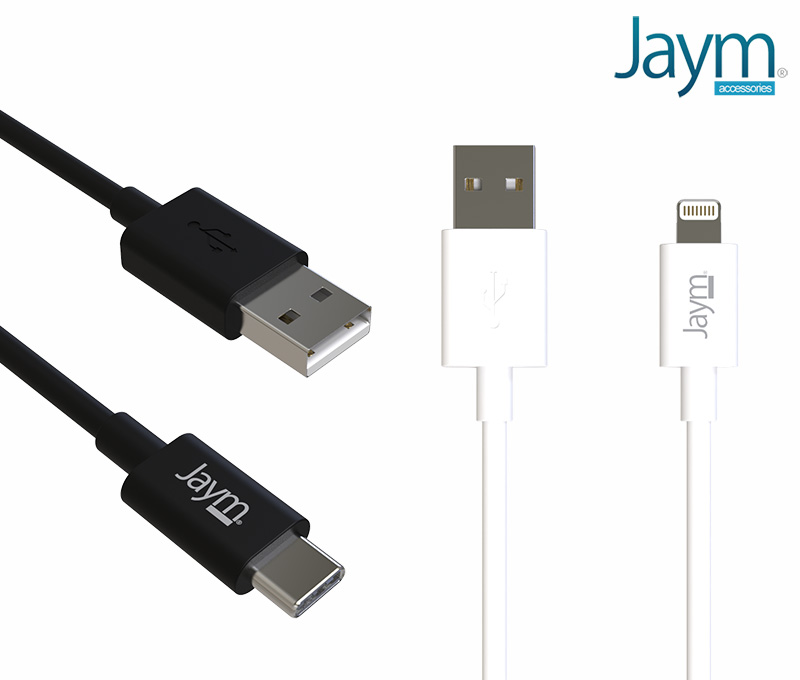 Cable de Charge & Synchro USB-C vers USB-C 3A 1M - Sans blister